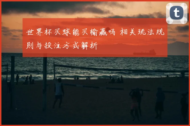 世界杯买球能买输赢吗 相关玩法规则与投注方式解析